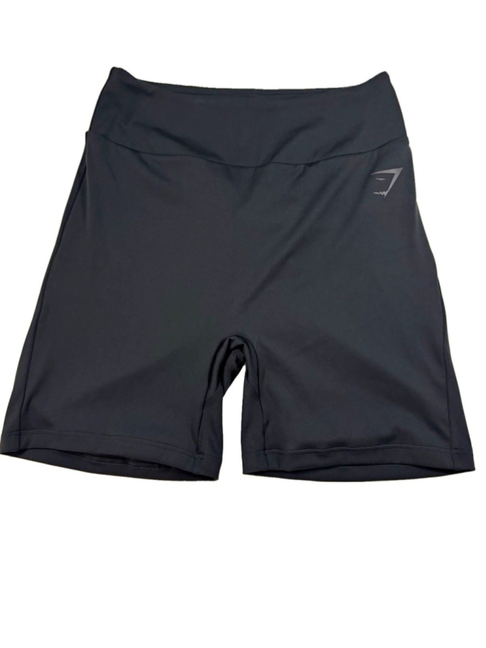 Gymshark Women’s Black Biker Shorts Stretch Elastic Waist Gym & Training